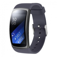 BSTRAP Samsung Gear Fit 2 Silicone Land szíj, Purple Gray mobiltelefon kellék