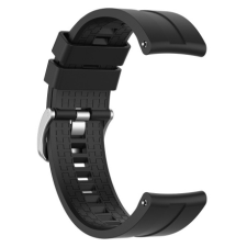 BSTRAP Silicone Cube szíj Huawei Watch GT/GT2 46mm, black okosóra kellék