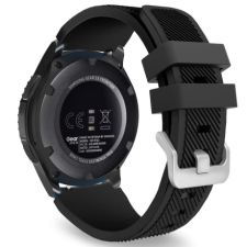 BSTRAP Silicone Sport szíj Xiaomi Watch S1 Active, black okosóra kellék