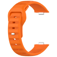 BSTRAP Silicone szíj Huawei Watch Fit 3, orange okosóra kellék