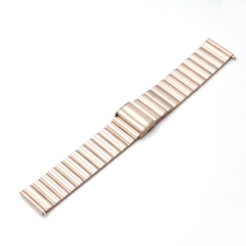 BSTRAP Steel szíj Xiaomi Haylou Solar LS05, rose gold okosóra kellék