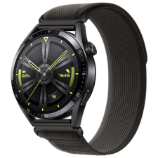 BSTRAP Velcro Nylon szíj Xiaomi Amazfit GTR 2 / GTR 47mm, black okosóra kellék