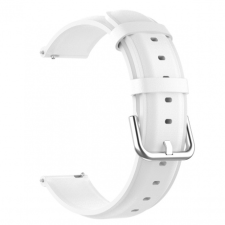 BSTRAP Xiaomi Amazfit Bip Leather Lux szíj, white okosóra kellék