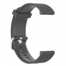 BSTRAP Xiaomi Amazfit GTS Silicone Land szíj, Dark Gray okosóra kellék