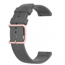BSTRAP Xiaomi Amazfit GTS Silicone Rain szíj, dark gray okosóra kellék