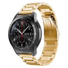 BSTRAP Xiaomi Amazfit Stratos 2/2S/3 Stainless Steel szíj, Gold okosóra kellék