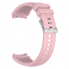 BSTRAP Xiaomi Haylou Solar LS05 Silicone Davis szíj, Sand Pink okosóra kellék