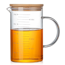 BT1000ml-es üveg mérőpohár tetővel kisháztartási gépek kiegészítői