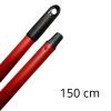 BT PROFI Felmosó Nyél piros, csavarós véggel 150 cm
