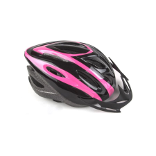 BTA Rider unisex bukósisak, M-es (54-58 cm), fekete-rózsaszín kerékpáros sisak