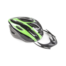 BTA Rider unisex bukósisak, M-es (54-58 cm), fekete-zöld kerékpáros sisak