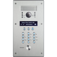  BTICINO 308040 Monobloc vandálbiztos - PE digitális hívás inox Linea 300 kaputelefon