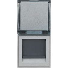  Bticino Axolute RJ45 csatl.aljz.STP szerszám nélküli, szürke HC4279C6S villanyszerelés