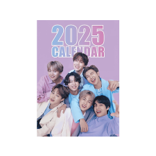  BTS 2025 Calendar - A3-as naptár naptár, kalendárium