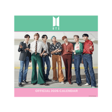  BTS - Official 2026 Calendar négyzet alakú naptár (többnyelvű) naptár, kalendárium