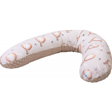 BUBABA Bubaba szoptatós párna 170x35 cm - Funny bunny beige kismama párna