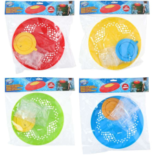  Buborékfújó frizbi - sárga buborékfújó