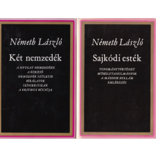 Budapest 2 db Németh László: Sajkódi esték, Két nemzedék. antikvárium - használt könyv