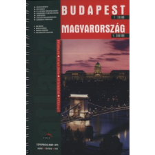 ﻿ BUDAPEST + 34 TELEPÜLÉS ÉS LAKÓTELEPEK 1:20 000 térkép