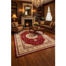 Budapest Carpet Den. Aura klasszikus szőnyeg 240 x 330cm Bordó 6187 lakástextília