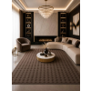 Budapest Carpet Den. Bubble Barna 200 x 290cm modern 3D szőnyeg