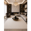 Budapest Carpet Den. Bubble Krém 60szett=60x220+2dbx60X110cm modern 3D szőnyeg