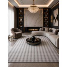 Budapest Carpet Den. Bubble Silver 60szett=60x220+2dbx60X110cm modern 3D szőnyeg lakástextília