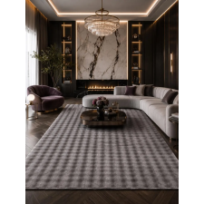 Budapest Carpet Den. Bubble Szürke 80 x 250cm modern 3D szőnyeg lakástextília