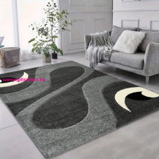 Budapest Carpet Den Charis szürke 8246 80x150cm szőnyeg lakástextília