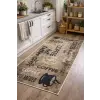 Budapest Carpet Den. Kavino 7265-1 80 x 150cm Bézs konyhai szőnyeg