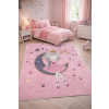 Budapest Carpet Den. Mile 5150-3 rózsaszín 120 x 180cm tündéres gyerekszőnyeg