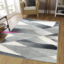Budapest Carpet Den Promo 8081 szürke 60x220cm modern szőnyeg lakástextília