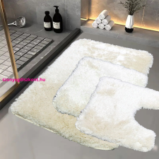 Budapest Carpet Den Scott Fehér - Fürdőszobai szőnyeg 3 részes fürdőszoba kiegészítő