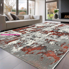 Budapest Carpet Den. Sunset new 9428 Szürke-Pink 240x330cm modern szőnyeg lakástextília
