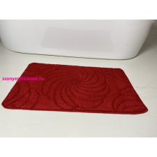 Budapest Carpet Fürdőszobai szőnyeg 1 részes - DEN piros nagyvirág lakástextília