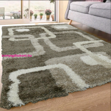 Budapest Carpet HOSSZÚ SZÁLÚ SHAGGY, Den CAREN 471 barna 60x110cm szőnyeg lakástextília