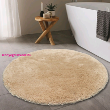 Budapest Carpet Kör Den Scott bézs 67cm hátul gumis szőnyeg lakástextília
