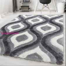 Budapest Carpet Nagyon Puha Shaggy Szőnyeg, 160X230Cm Den Belinda pro szürke 3082 Szőnyeg lakástextília