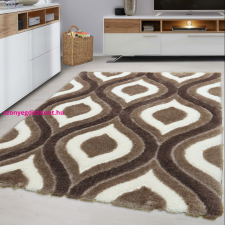 Budapest Carpet Nagyon Puha Shaggy Szőnyeg, 60X110Cm Den Belinda pro bézs 3082 Szőnyeg lakástextília