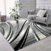 Budapest Carpet TOP! Den. Charis szürke 8535 60x110cm szőnyeg