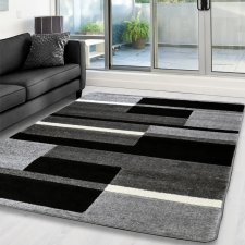 Budapest Carpet TOP! Den. Comfort SZÜRKE 4738 80x250CM-MODERN SZŐNYEG lakástextília
