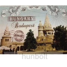  Budapest látványosságai hűtőmágnes 9x6,5 cm - Halászbástya hűtőmágnes