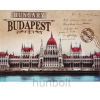  Budapest látványosságai hűtőmágnes 9x6,5 cm - Parlament