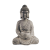 Buddha szobor mécsestartóval, 46 cm