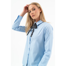 BUDMIL Blúz masni dísszel Női L v.kék 20770076-002252-0499