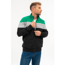 BUDMIL , Férfi szabadidőfelső25, ABEJUNIDO, Fekete, 2XL férfi pulóver, kardigán