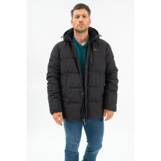 BUDMIL férfi téli kabát, AQUILA25, Fekete, 3XL