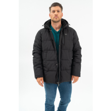 BUDMIL férfi téli kabát, AQUILA25, Fekete, L férfi kabát, dzseki
