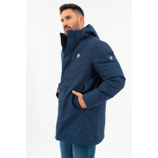 BUDMIL férfi téli kabát, DOUGLAS25, Kék, L