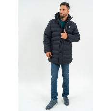 BUDMIL férfi téli kabát, KOLMAN25, Kék, 3XL